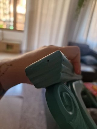 Marco Espejo Vintage Restaurado Teal