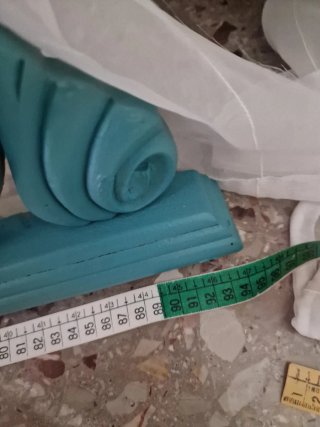Marco Espejo Vintage Restaurado Teal