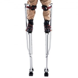 Andamios de Yeso, Andamios de Herramienta de Aluminio Ajustables de 91.4 cm-127 cm con Rodilleras Protectores, Andamios de Trabajo Duraderos y Antideslizantes para Pintura de Sheetrock, Caminata, ...