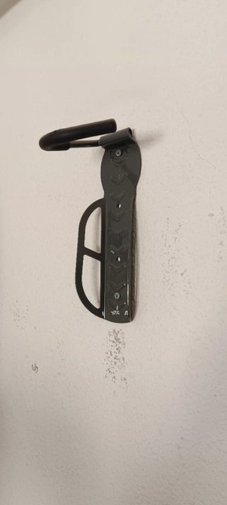 Soporte de pared para bicicleta