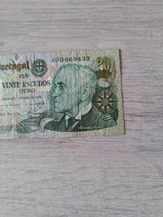 Billete 20 Escudos Ouro Portugal 1978