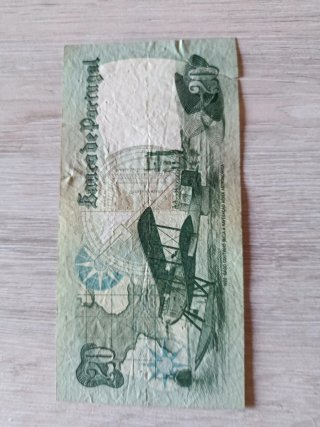 Billete 20 Escudos Ouro Portugal 1978