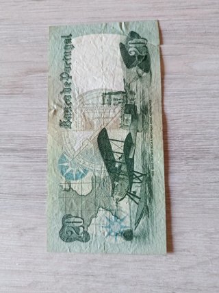 Billete 20 Escudos Ouro Portugal 1978