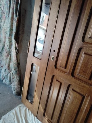 Puerta Exterior Madera Iroco