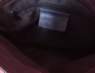 Bolso Italiano Piel Vela Pelle gris