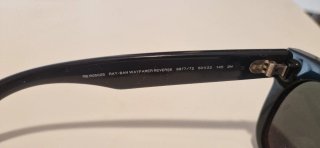 Gafas de sol Ray-Ban Wayfarer Reverse Negras