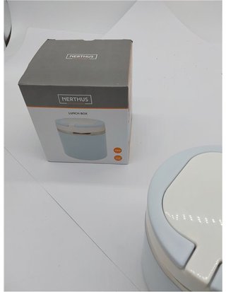 NERTHUS FIH 753 - Recipiente para solidos azul pastel para niños de 700 ml de capacidad
