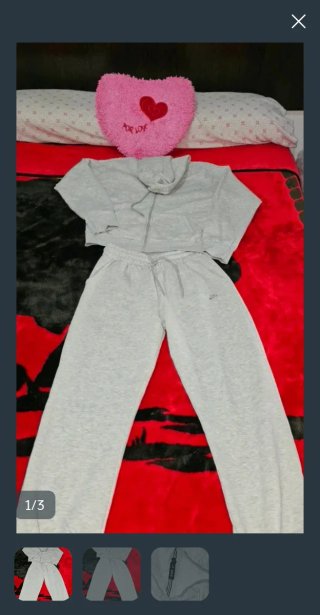 Conjunto Deportivo Nike Mujer Gris