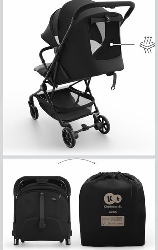 Silla de paseo Kinderkraft NEBO ligera