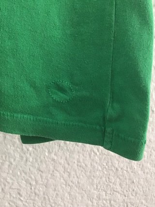 Camiseta Folk verde talla S