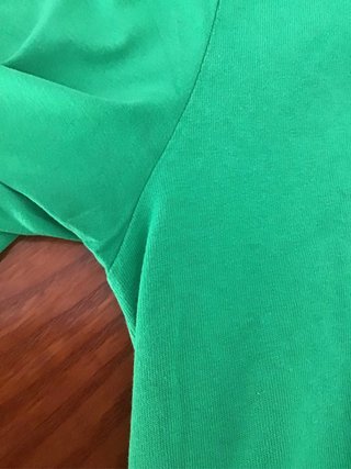 Camiseta Folk verde talla S