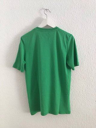 Camiseta Folk verde talla S
