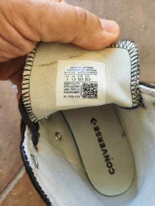 Lote Zapatillas Nike y Converse Niña.