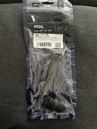 Pedal Arranque Moto Honda/Kymco Acero Negro