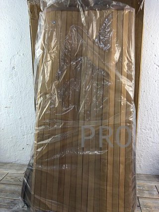 Cesto per il Bucato Relaxdays, Bambù Naturale