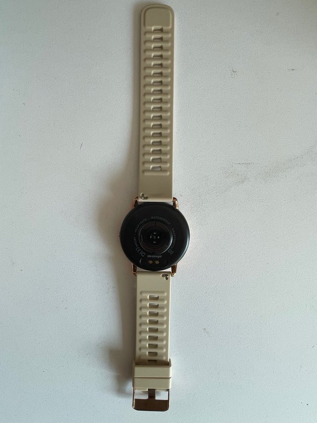 Reloj Inteligente BYDPBS Beige y Dorado