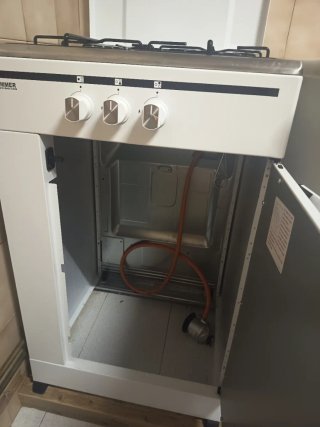 Cocina de gas pequeña Rommer