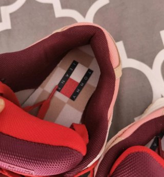 Zapatillas Tommy Jeans Beige y Rosa