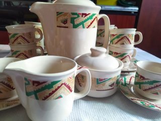 Juego de café de cerámica Tutowice