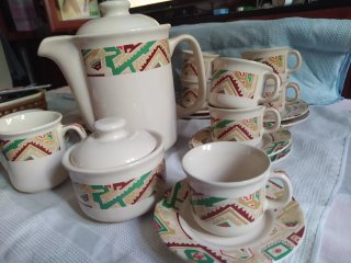 Juego de café de cerámica Tutowice