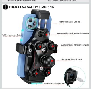 Soporte Móvil Moto 4.7-7.2 IMESTOU