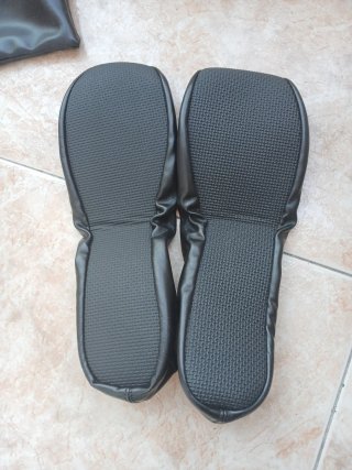 Princesitas de viaje plegables negras.nuevas