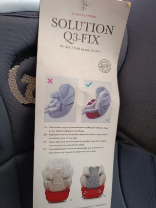 Silla de coche Cybex Solution Q-Fix