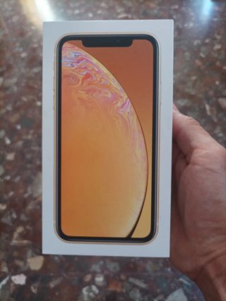 Scatola vuota iPhone XR Giallo