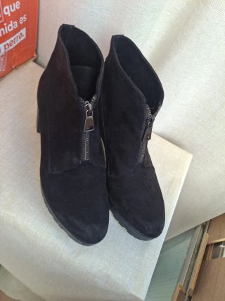 Botines Stradivarius Negro Talla 39