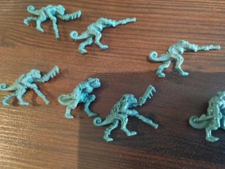 Figuras Eslizones Camaleón (Verde) 7 und