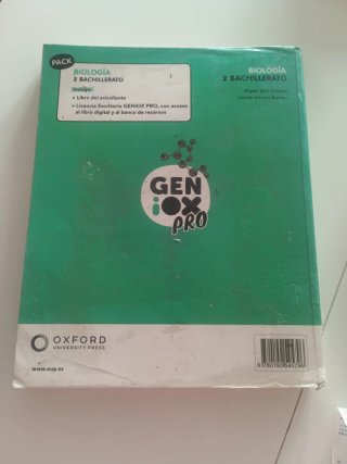 Biología 2º Bachillerato. Libro del estudiante....