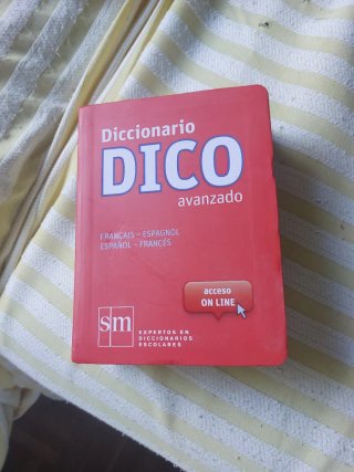 Diccionario  francés español