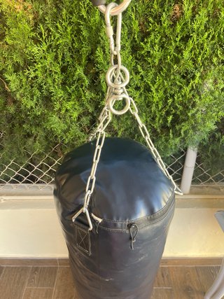 Saco de boxeo 120cm negro