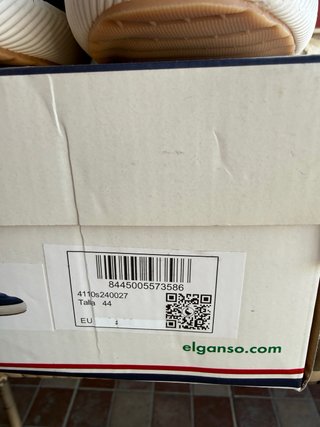 Zapatillas El Ganso Azul Talla 44