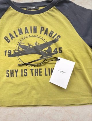 T-shirt Balmain Paris bambina