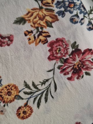 Blusa Springfield floral hombro descubierto S