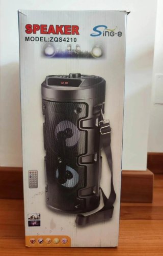 Altavoz Portátil Bluetooth con Micrófono
