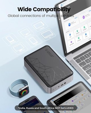 Caja Disco Duro ORICO SSD M.2 NVMe