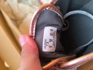 Zapatillas Vans Oro Rosa