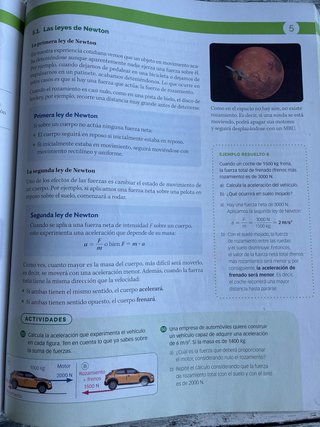 Libro de texto Fisica y Química 3 de la ESO