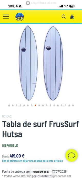 Tabla Surf FrusSurf (Hecke FullandCas)