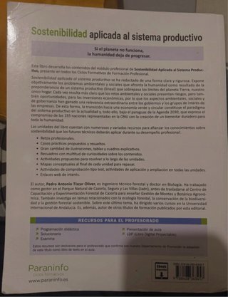 Sostenibilidad aplicada al sistema productivo