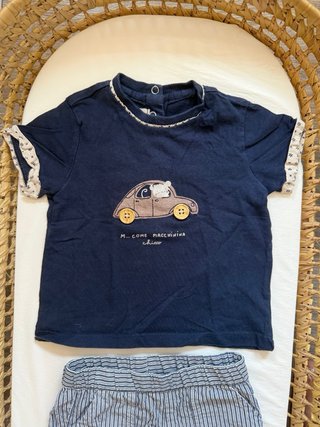 Conjunto Chicco T-shirt e Calções