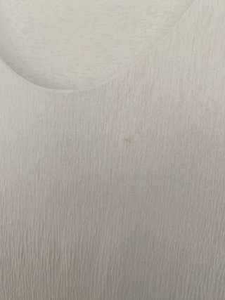 Top Blanco Asimétrico Mango