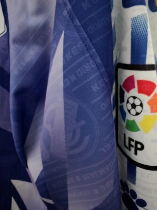 Camiseta Retro Kelme Real Madrid Azul