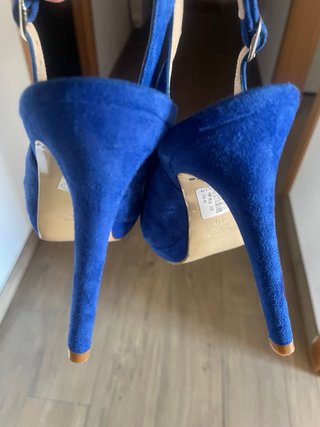 Sandalias Gloria Ortiz Azul Talla 40