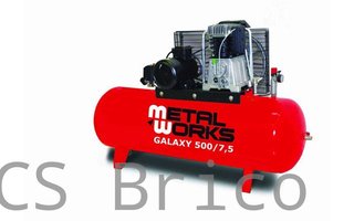 Compresor 500 Litros - 7,5 Hp - 400V - Metalworks
