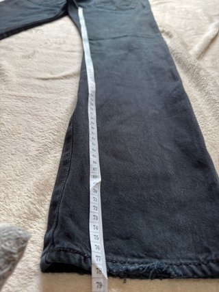 Levi's 501 Jeans Negro Rectos W32