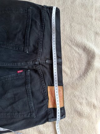Levi's 501 Jeans Negro Rectos W32