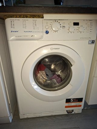 Lavadora Indesit 7kg 1200rpm
